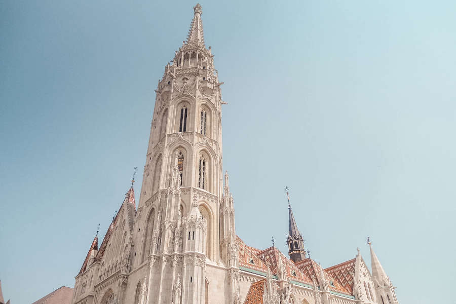 Eine Kirche in Budapest