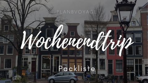 Titelbild Wochenendtrip Packliste