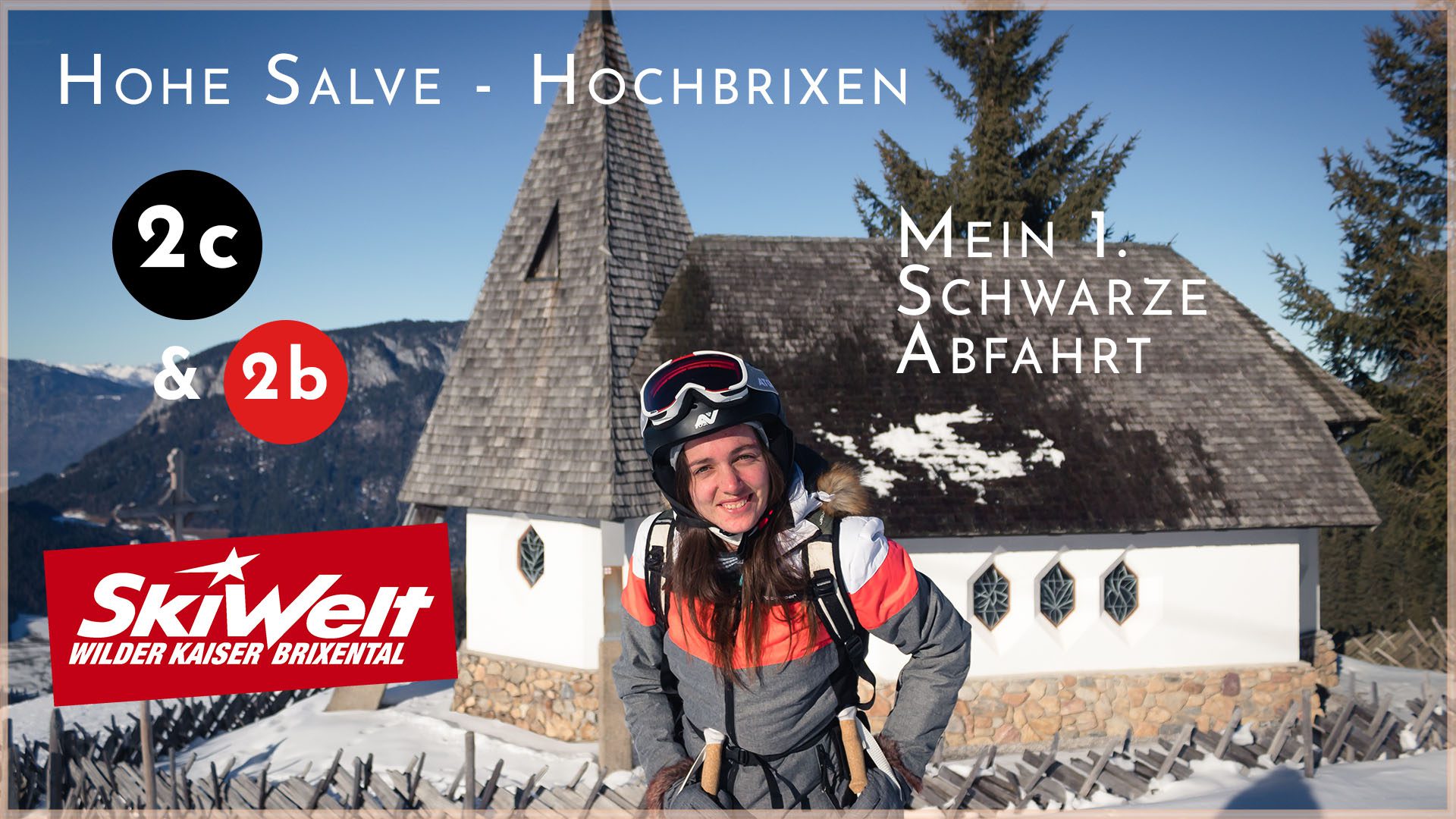 Meine 1. Schwarze Abfahrt von der Hohen Slave | SkiWelt Wilder Kaiser