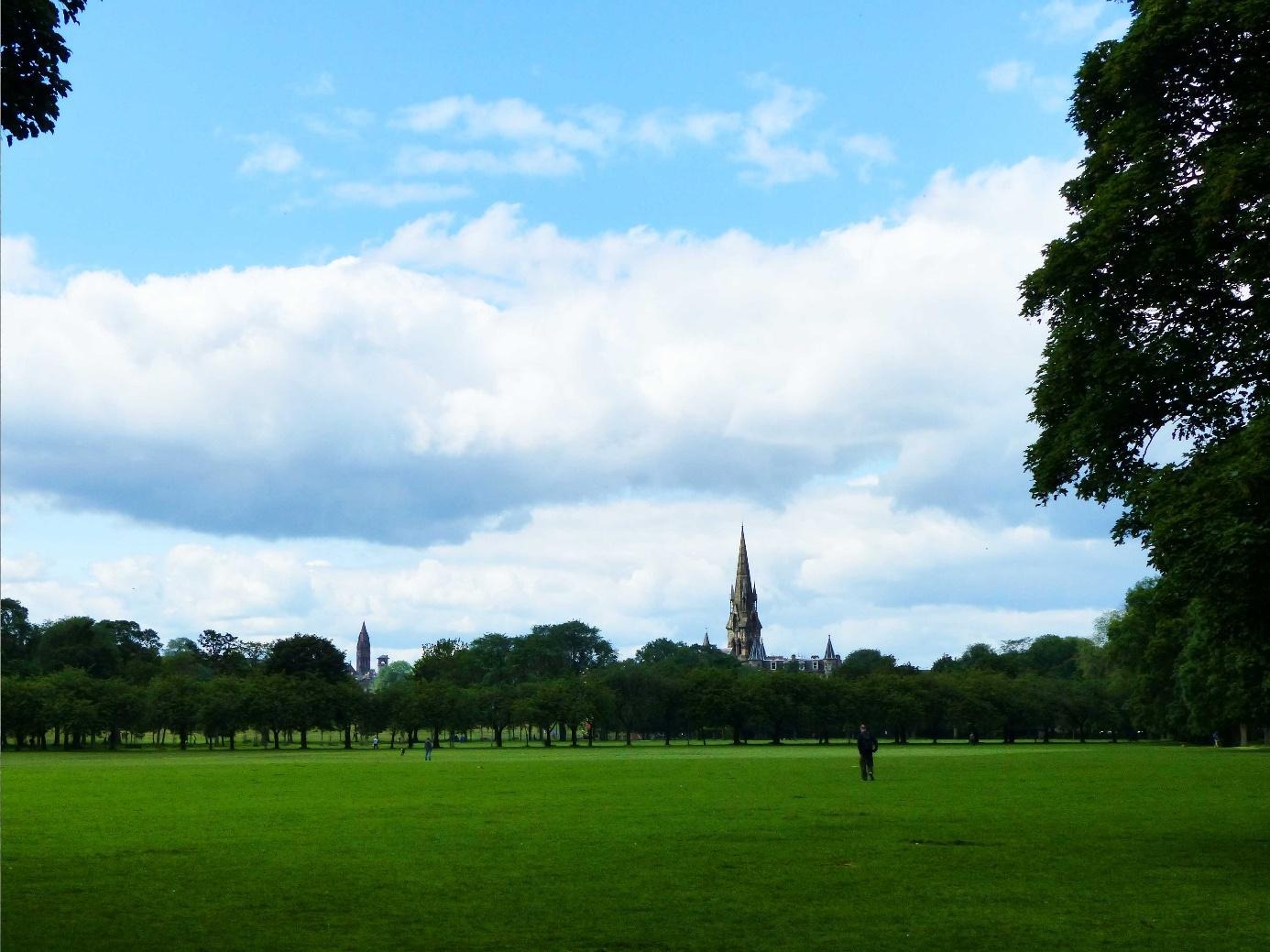 Ein Park in Edingburgh